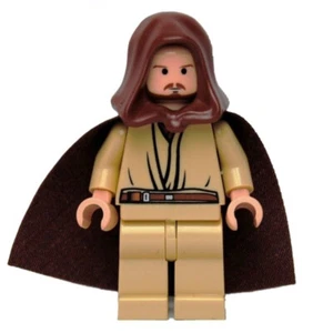 new LEGO Star Wars Qui-Gon Jinn Minifig from 2007 Republic Cruiser set 7665 - Picture 1 of 1