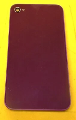 ⭐️⭐️⭐️⭐️⭐️ Apple iPhone 4S Back Plate Cover Purple No Logo - Image 1 of 2