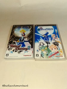 Tales of Rebirth & Destiny 2 Lot - PSP Japan - Picture 1 of 2