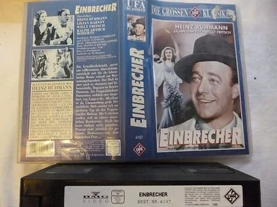 EINBRECHER Heinz Rühmann Lilian Harvey Willy Fritsch s/w FSK ab 0 Jahre VHS gebr - Bild 1 von 4