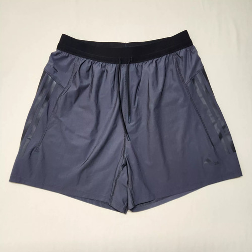 Adidas Prime Green AeroReady Gray Shorts Men Size L Running Performance Training