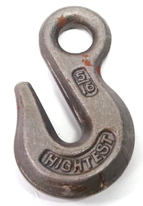5/16" Eye Grab Hook High Test Forged Self Colored - Picture 1 of 2