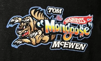 CAMISETA VRHTF NHRA SUPER COOL "TOM THE MONGOOSE MCEWEN" LOGOTIPO DE CARRERAS HW XX GRANDE Foto 1 de 4