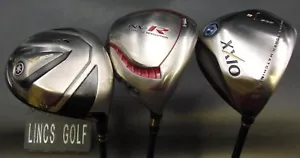 Set of 3 x Drivers Srixon XXIO, MacGregor NV-R Yamaha inpres X V202 Stiff Shafts - Picture 1 of 5
