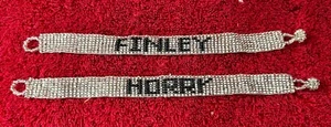 San Antonio Spurs Horry & Finley Rhinestone Bling  Bracelet Basketball Jewelry - Picture 1 of 1
