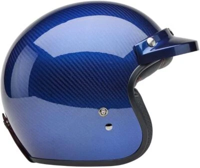 Bell Custom 500 Carbon Steve McQueen Le Mans Metallic Blue - Large Foto 1 de 4