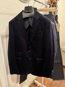 $2000 Ralph Lauren Purple Label Corduroy Suit Jacket