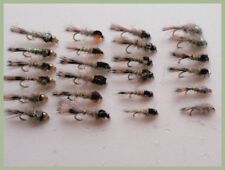 Hares Ear Nymph Trout Fishing Flies, 24 Pack Mixed Size 10-16