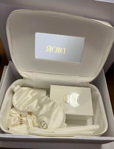 Christian Dior Vanity Pouch Eye Musk Scrunchie Cotton Case Novelty "no Box" RARE