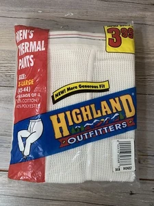 Vintage Highland Outfitters Mens Ankle Length Thermal Pants Long John’s XL 42-44 - Picture 1 of 3