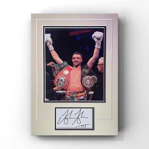 Josh Taylor - British Professional Boxer Signed Display - Picture 1 of 2