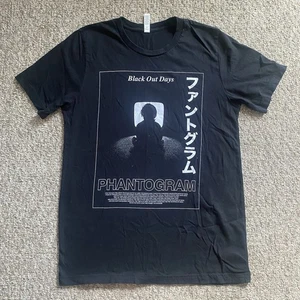 Phantogram Black Out Days T-Shirt Herren Large L Black Out Days New York Band RAR - Bild 1 von 9