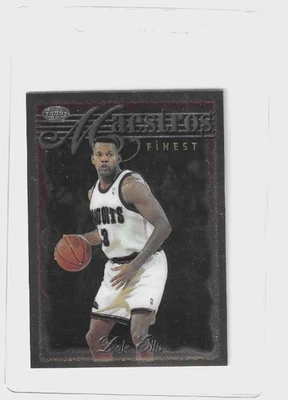 Dale Ellis 1996-97 Topps Finest Refractor #59 Denver Nuggets casi como nuevo Foto 1 de 2