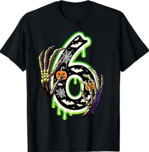 Camiseta Disfraz Six Seven Meme 6 7 67 Halloween Esqueleto Pareja - Imagen 1 de 8