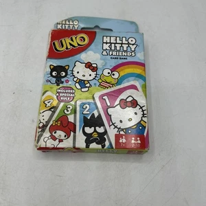 Juego de cartas Hello Kitty & Friends UNO 2017 Sanrio TODAS 112 cartas con instrucciones - Imagen 1 de 5