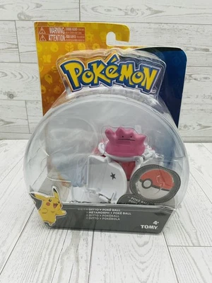Pokemon Ditto PokeBall Pops Open Tomy Figura Nuevo Foto 1 de 4