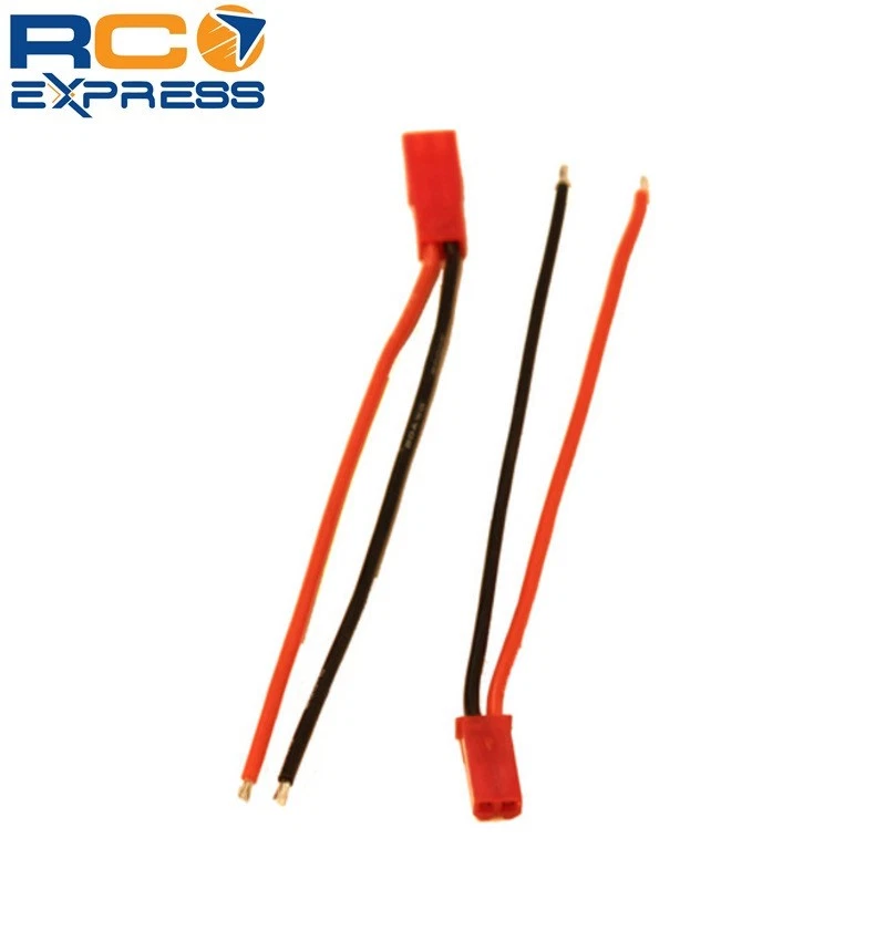 Racers Edge Jst Male/Female Connector with 100mm Wire Pair RCE1631 - image 1 of 1