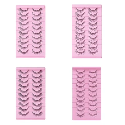 10 Pairs Versatile False Eyelashes for Various Occasions Stand Out in the Crowd - Image 1 of 4