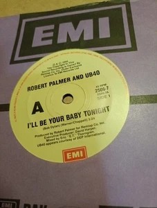 Robert Palmer And UB40 – I'll Be Your Baby Tonight 7" NM - Picture 1 of 2