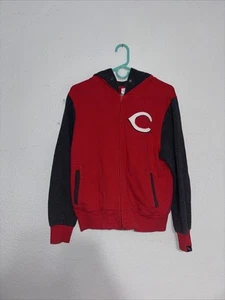 Cincinnati Reds Damen M French Terry Fleece mit Kapuze 5538 - Bild 1 von 5