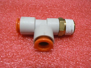 3 STCK. SMC KQ2Y11-36S PNEUMATISCHES STECKER-T-STÜCK 3/8 ZOLL ROHR OD X 3/8 ZOLL NPT "US-VERKÄUFER" - Bild 1 von 7