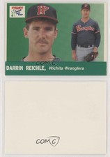1991 Rock's Dugout Wichita Wranglers Blank Back Darrin Reichle #7