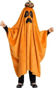 Pumpkin Robe Halloween Costume Fancy Dress Kids Various Sizes Girls Or Boys - Picture 1 of 6