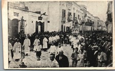 CARTOLINA TRINITAPOLI BARLETTA PROCESSIONE SUPER X17
