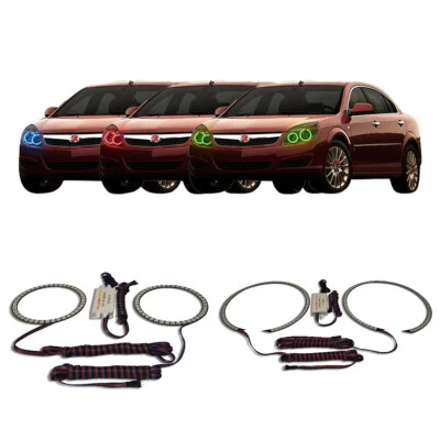RGB Multi Color CHS Headlight Halo kit for Saturn Aura 07-09 - Image 1 of 4