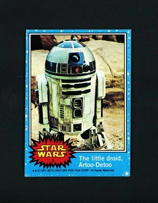 The little droid, Artoo-Detoo - 1977 Topps Star Wars #3 NM+ - Image 1 of 2