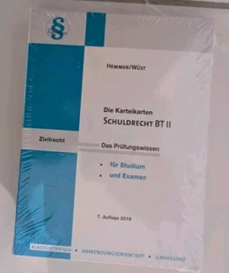 Schuldrecht Bt 2 von Karl Edmund Hemmer (2016) 7. Auflage - Bild 1 von 2