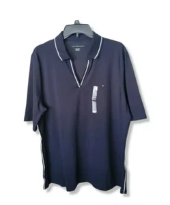 Tommy Hilfiger Men's Navy Blue Classic Fit Polo Shirt Size: XXL - Picture 1 of 5
