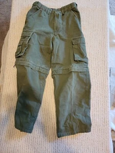 BSA Boy Scouts Uniform Switchback Convertible Cargo Pants Youth 8 - Picture 1 of 3