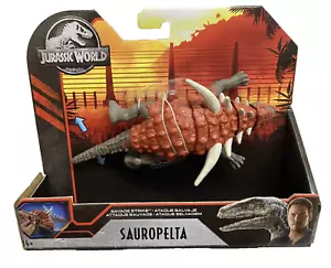 JURASSIC WORLD-SAVAGE STRIKE-SAUROPELTA-NUEVO EN PAQUETE - Imagen 1 de 2
