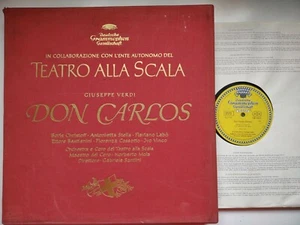 SANTNI CONDUCTS VERDI DON CARLOS ALLA SCALA DG 138 760-63 - Picture 1 of 11