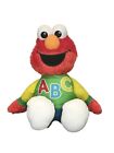 Sesame Street 13" Singing Elmo Plush Doll ABC Sweater Stuffed Animal Toy Learn