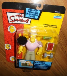 Simpsons WOS Series 11 "Rainier Wolf Castle" Action Figure Playmates - Picture 1 of 6