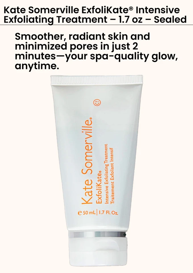 Kate Somerville ExfoliKate Limpiador Lavado Espumoso Diario | Nuevo Sello Nuevo en Caja - Precio de venta sugerido por el fabricante $65 Foto 1 de 3