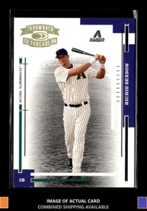 2004 Donruss Throwback Threads Richie Sexson Gold Proof #/100 Diamondbacks - Picture 1 of 2