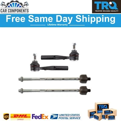 New Inner and Outer Tie Rod Set For 2016-2020 Fiat 500X 2015-2018 Jeep Renegade - Image 1 of 4