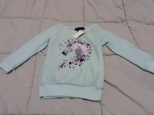 Girl's Unicorn/Stars Sweater Size 4 - Picture 1 of 2