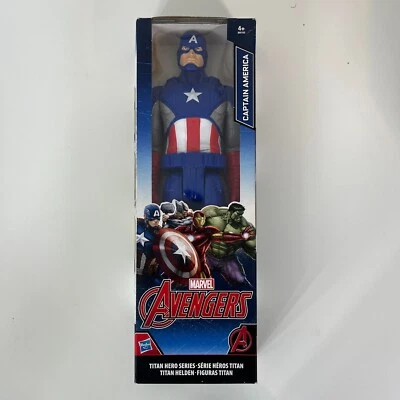 Figura/juguete Hasbro Marvel Capitán América Titan Hero Series Avengers 12" Foto 1 de 4