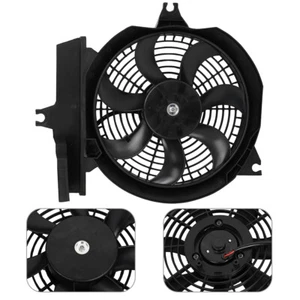 Engine A/C Condenser Cooling Single Fan For 2001-2006 Hyundai Santa Fe - Picture 1 of 10