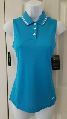 Polo de golf Nike Dry Victory sin mangas para mujer BV0223 Foto 1 de 4