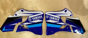 2000 2001 Yamaha Acerbis Shroud Plastic with Graphics Installed New Never used - Picture 1 of 2