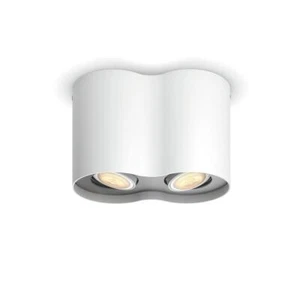 Philips Hue White Ambiance Pillar Spot 2 flammig weiß Dimmschalter LED Bluetooth - Bild 1 von 7