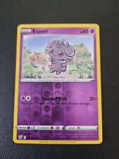 Espurr 060/163 Pokemon Card SWSH Battle Styles Reverse HOLO FOIL