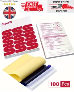 Tattoo Stencil Paper Carbon Copy A4 Hectograph Manual Thermal Transfer - Picture 1 of 12