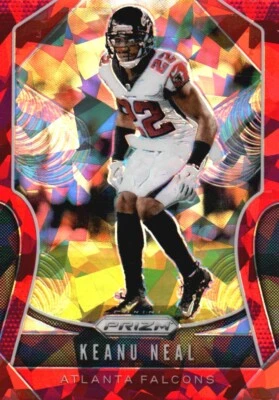 2019 Panini Prizm #173 Keanu Neal Red Ice - Image 1 of 2