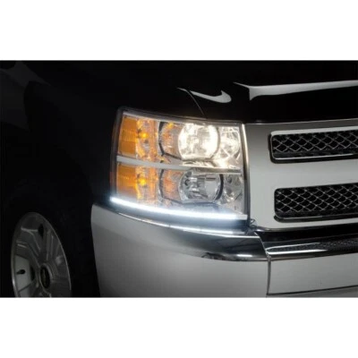 Putco 290100T LED DayLiner SwitchBack Lights- 2007-2013 Chevy Silverado-POLISHED - Image 1 of 4